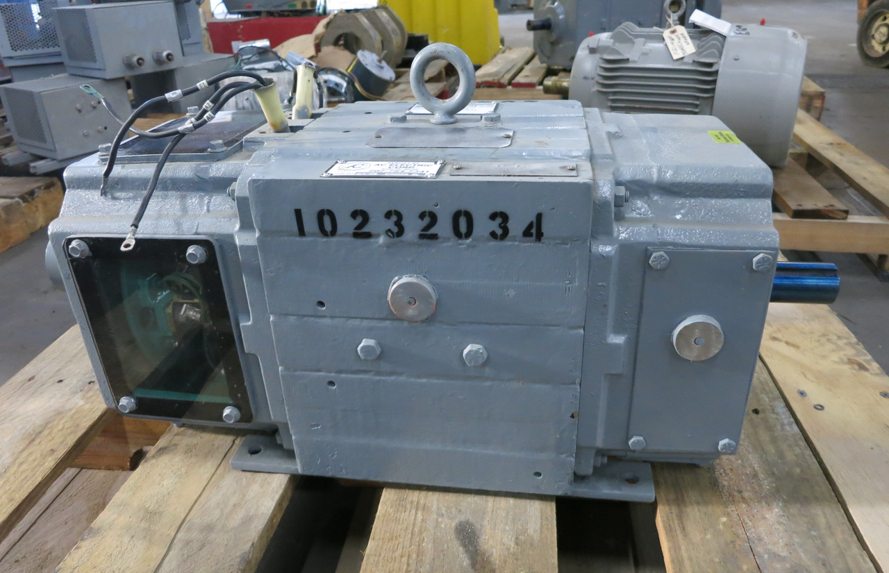 REBUILT Reliance 3 HP DC Motor 110AT 500V 1750/2300 RPM Type TR 5.3A 500 VDC (DW6720-1)