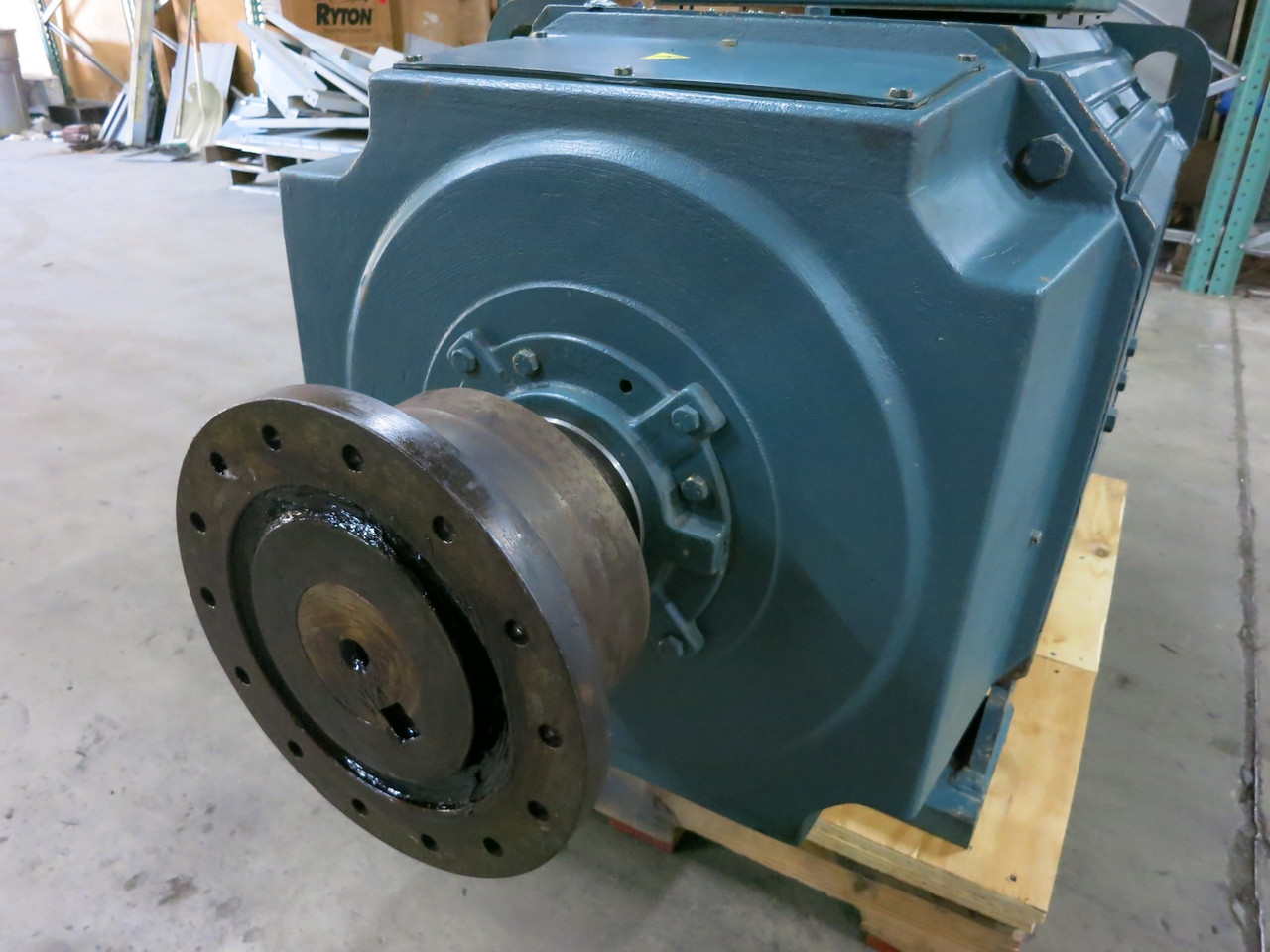 Baldor 500 HP DC Motor B589ATZ 500V 1150/1900 RPM SPSV 789A Type TR 500 VDC (DW6730-1)