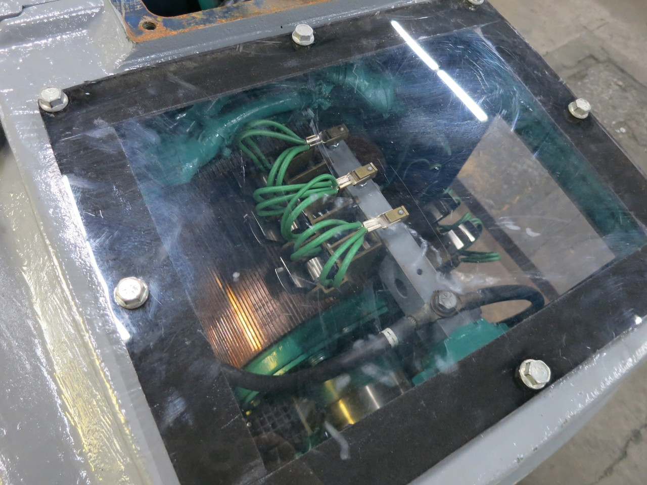 REBUILT Reliance 250 HP DC Motor B507ATZ 500V 1150/1500 RPM Type TR 400A 500 VDC (DW6732-1)