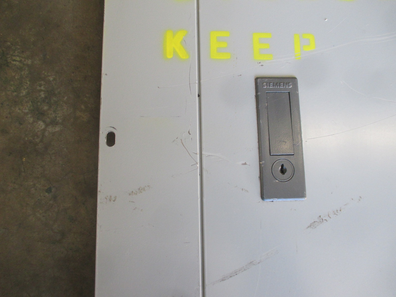 Siemens Type 1 Enclosure Panel DOOR ONLY 38" x 20" Interior Opening: 29.5" x 9" (AH0209-6)