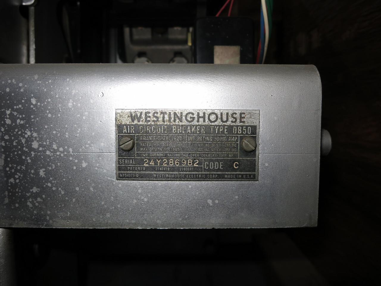 REBUILT Westinghouse DB50 1600/1200A Air Circuit Breaker RH52CLSI Trip Unit RMS (DW6745-1)