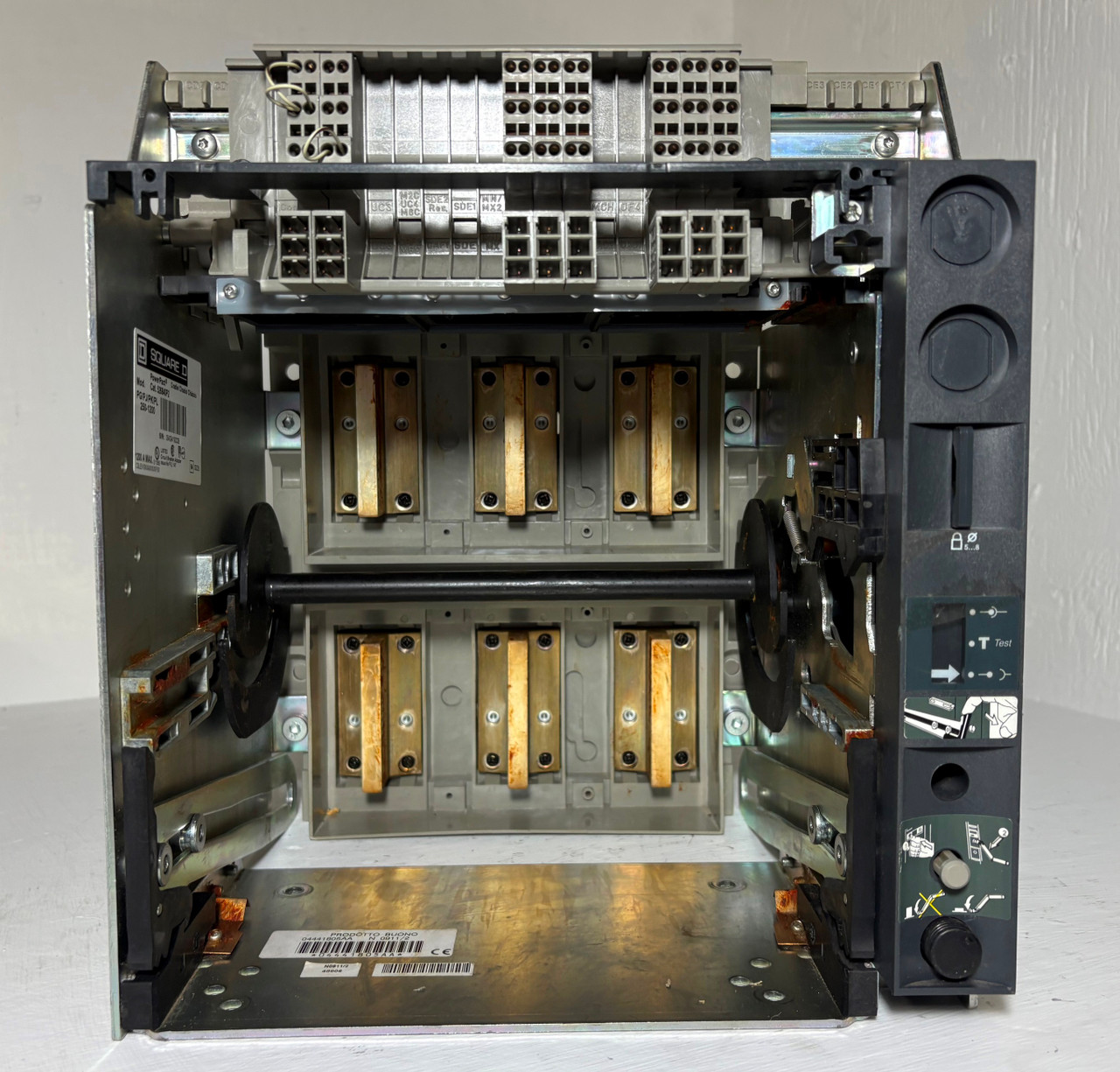 Square D 526840P2 up to 1200A Cradle PowerPact Circuit Breaker Type PG/PJ/PK/PL (EM5302-1)