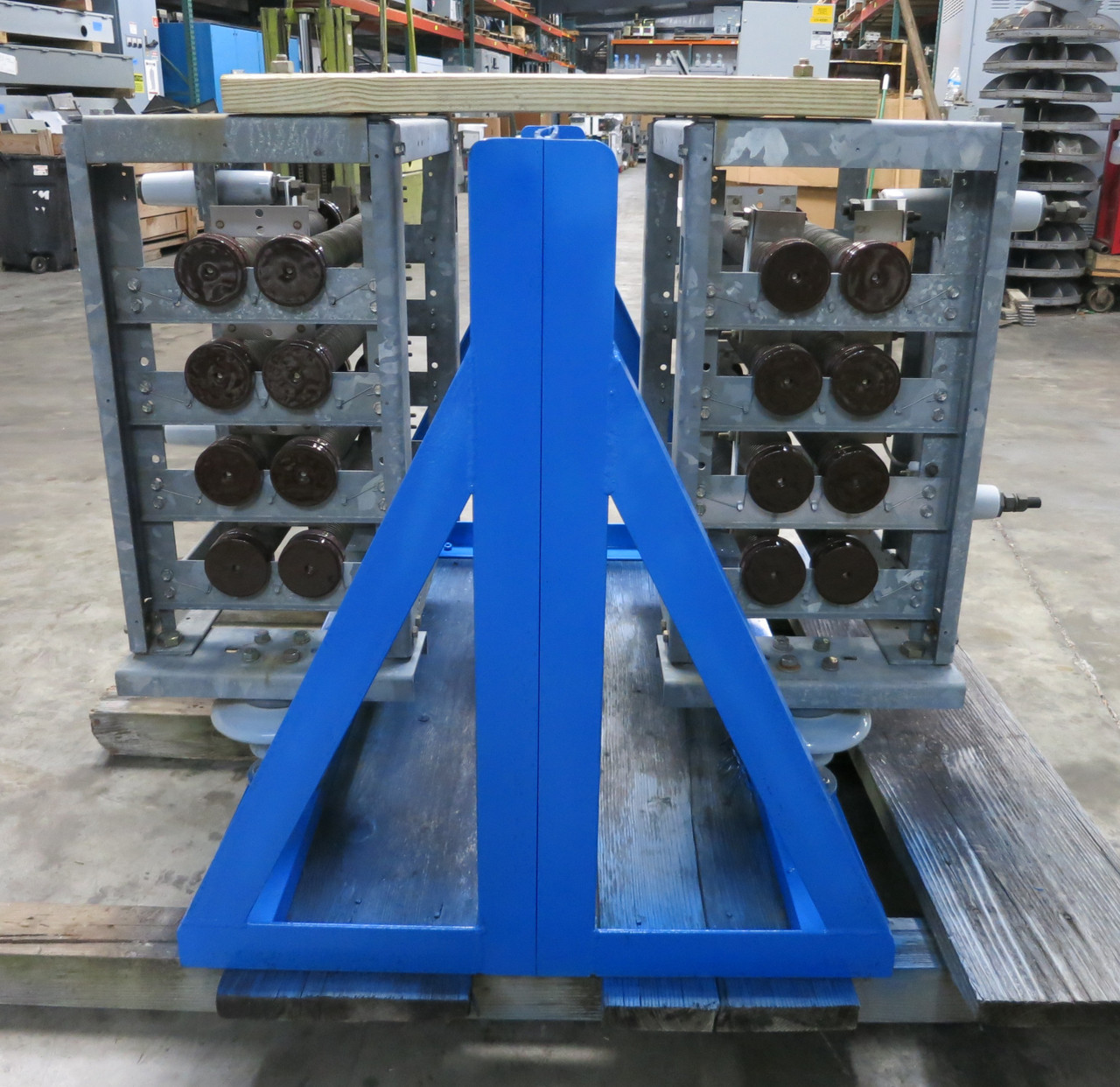 GE Double Neutral Grounding Resistor 400A 3.68 Ohms 1390V 400 Amp 2400V (DW6750-1)