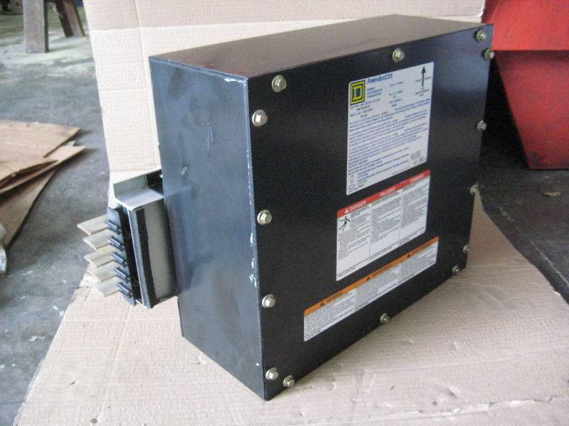 Square D PBCF5A225TB 225 A 240V PowerBus225 Bus Plug Busway Tap Box 3P 5W (EBI4562-1)