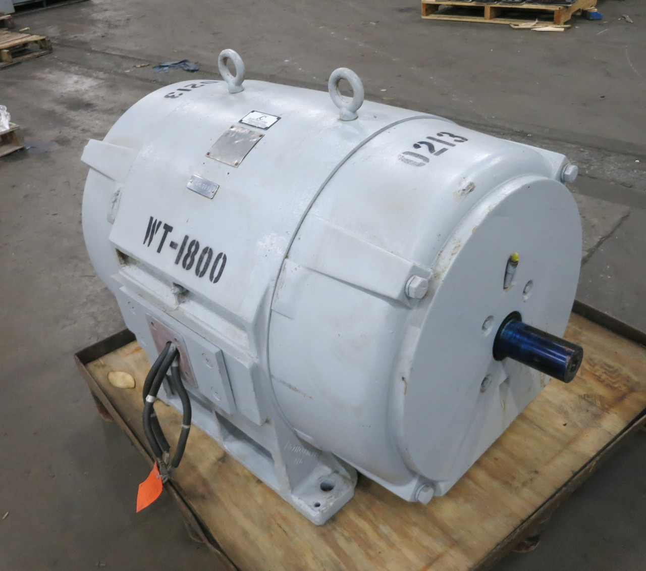 REBUILT Westinghouse 300 HP AC Motor 2300V 3PH Life-Line 506US ABDP 3565 RPM 70A (DW6763-1)