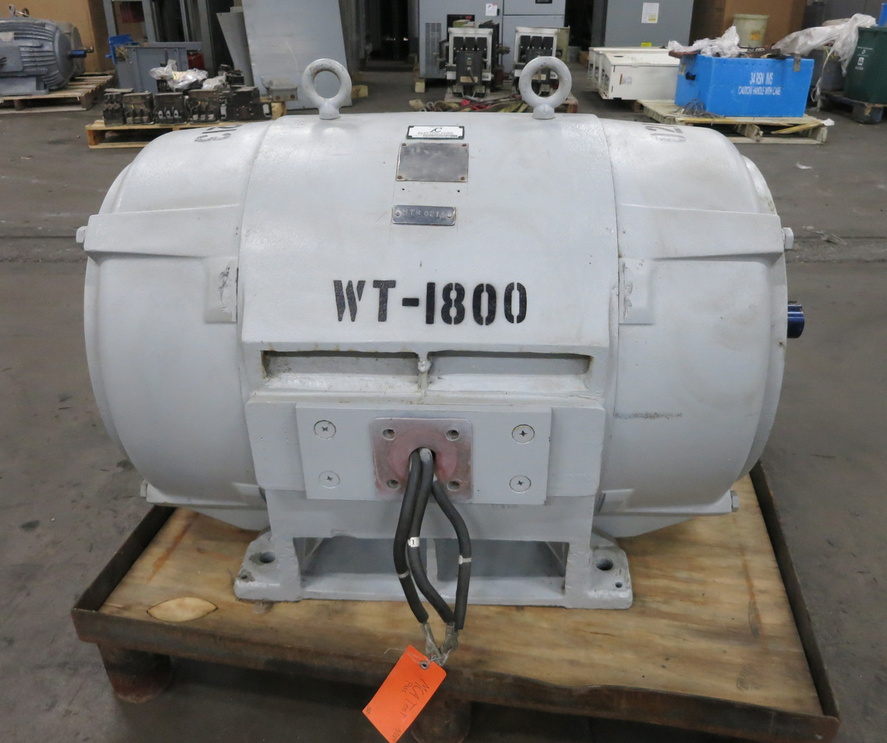 REBUILT Westinghouse 300 HP AC Motor 2300V 3PH Life-Line 506US ABDP 3565 RPM 70A (DW6763-1)