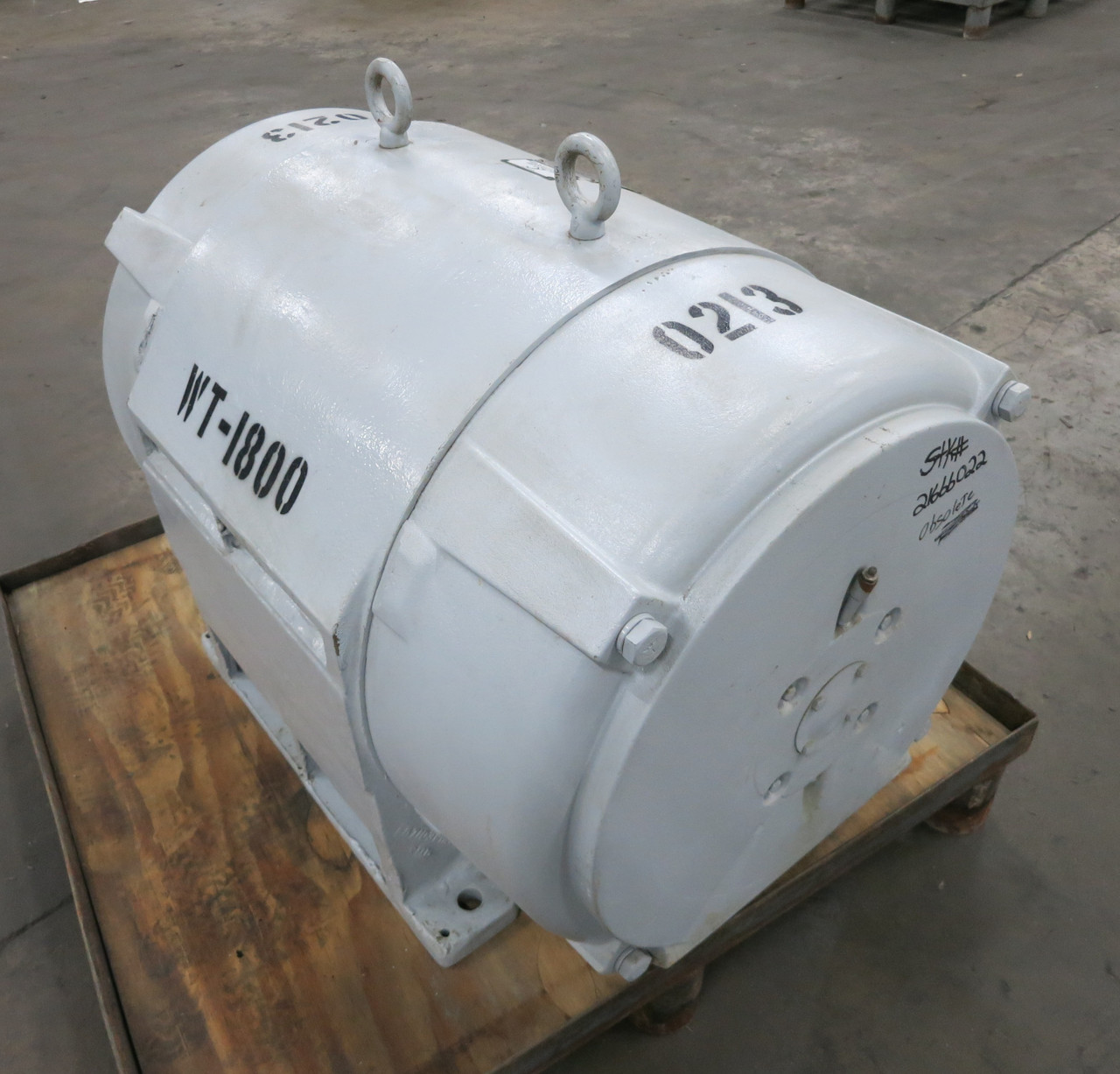 REBUILT Westinghouse 300 HP AC Motor 2300V 3PH Life-Line 506US ABDP 3565 RPM 70A (DW6763-1)