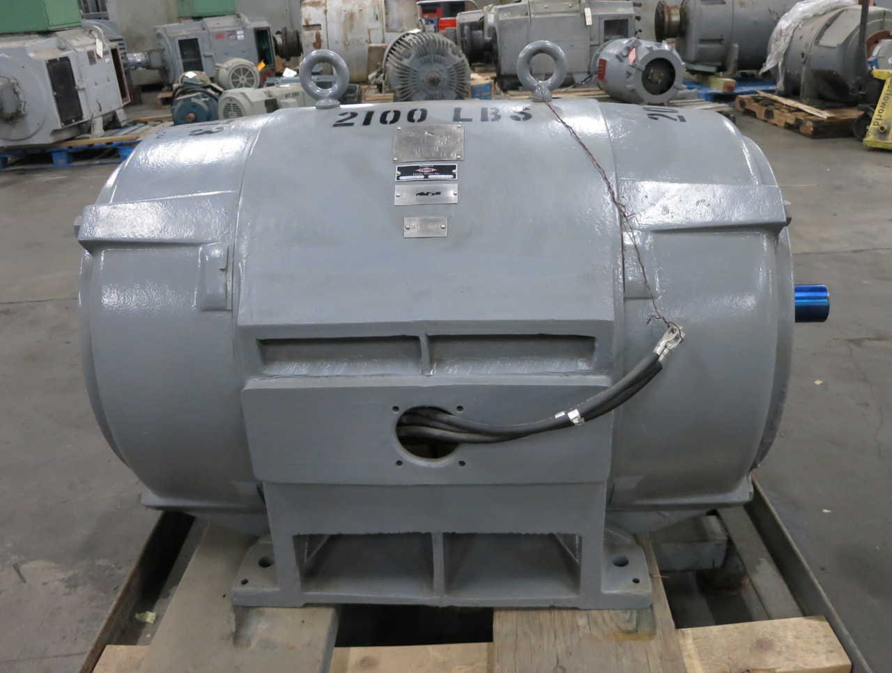 REBUILT Westinghouse 300 HP AC Motor 2300V 3PH Life-Line 506US ABDP 1782 RPM 65A (DW6762-1)