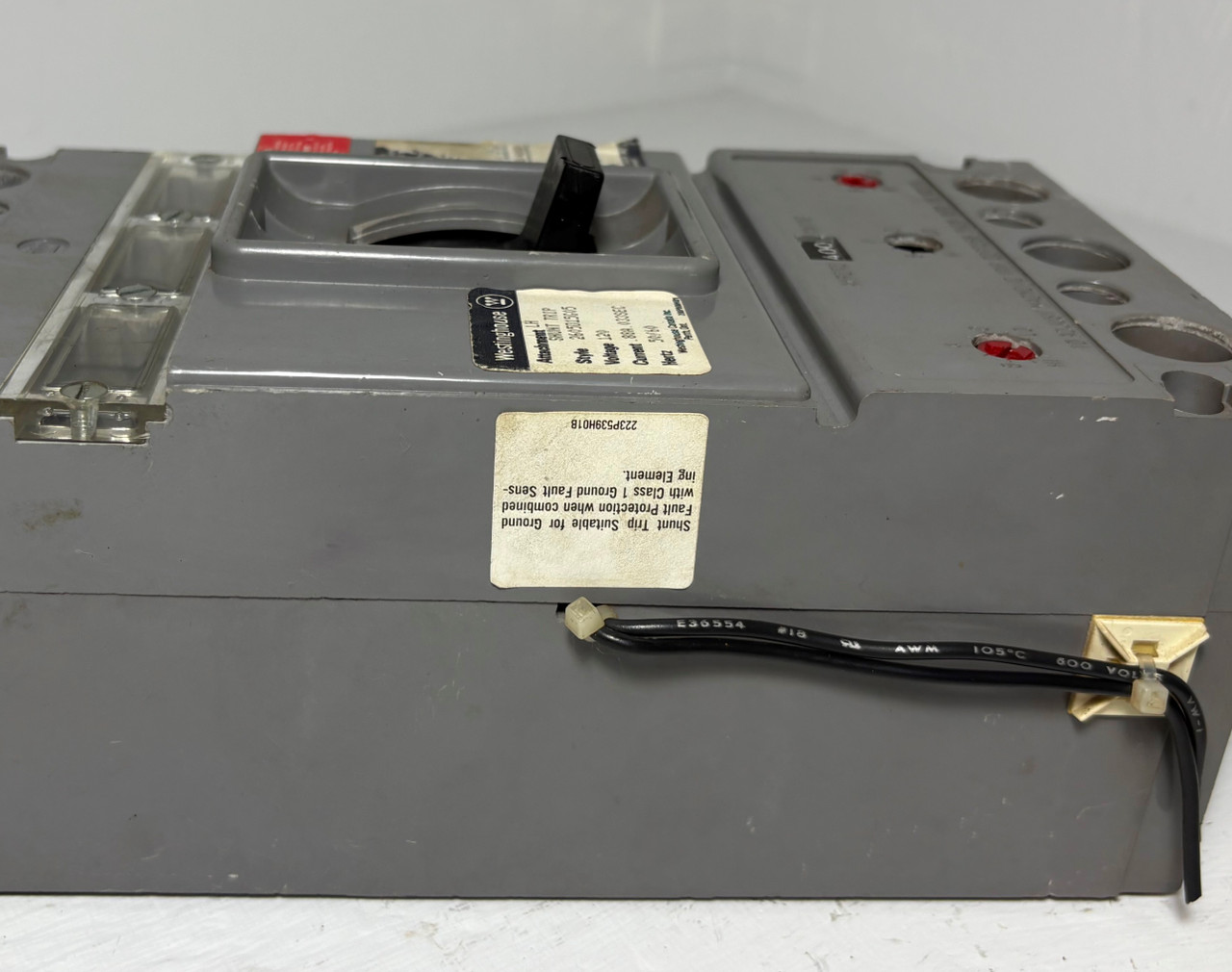 Westinghouse LB2400FS 400A 2 Pole Circuit Breaker 400 Amp Trip Shunt 2P LB2400 (EM5309-2)