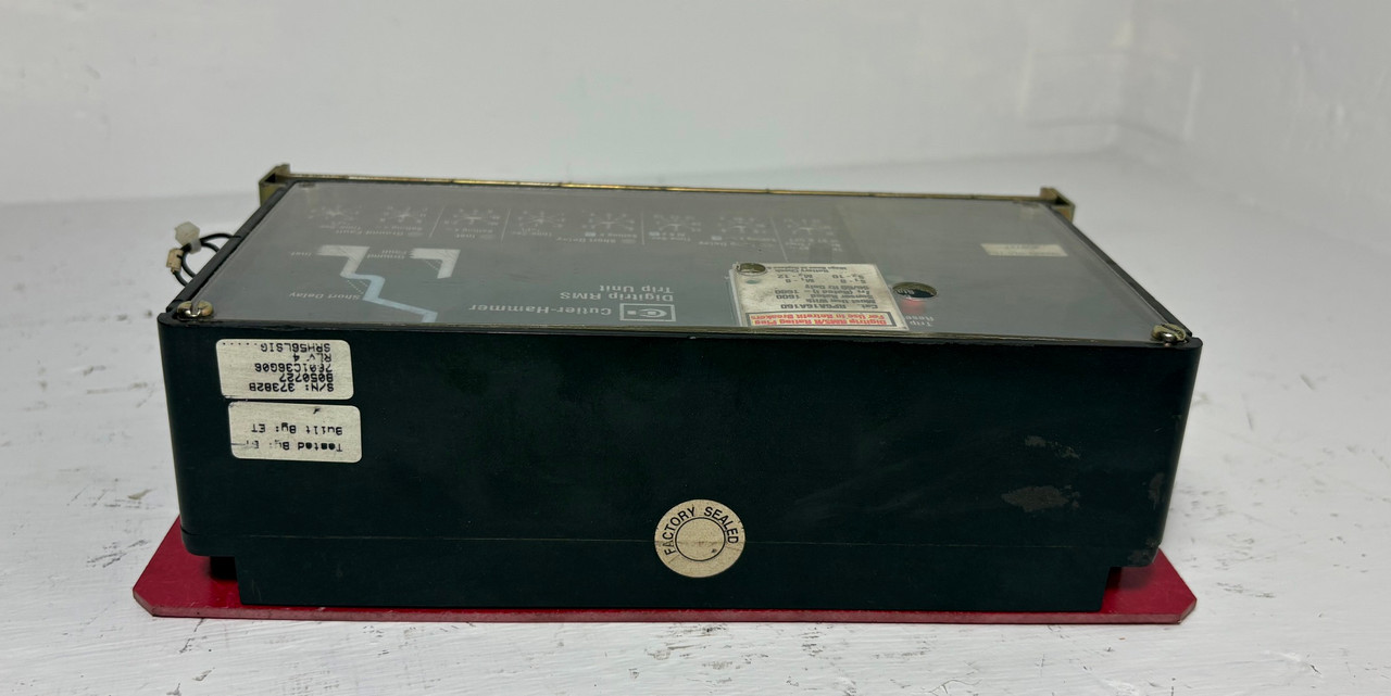 Cutler Hammer SRH56LSIG(D) LSIG Digitrip RMS Trip Unit w/ 1600A Plug RP6A16A160 (EM5314-2)
