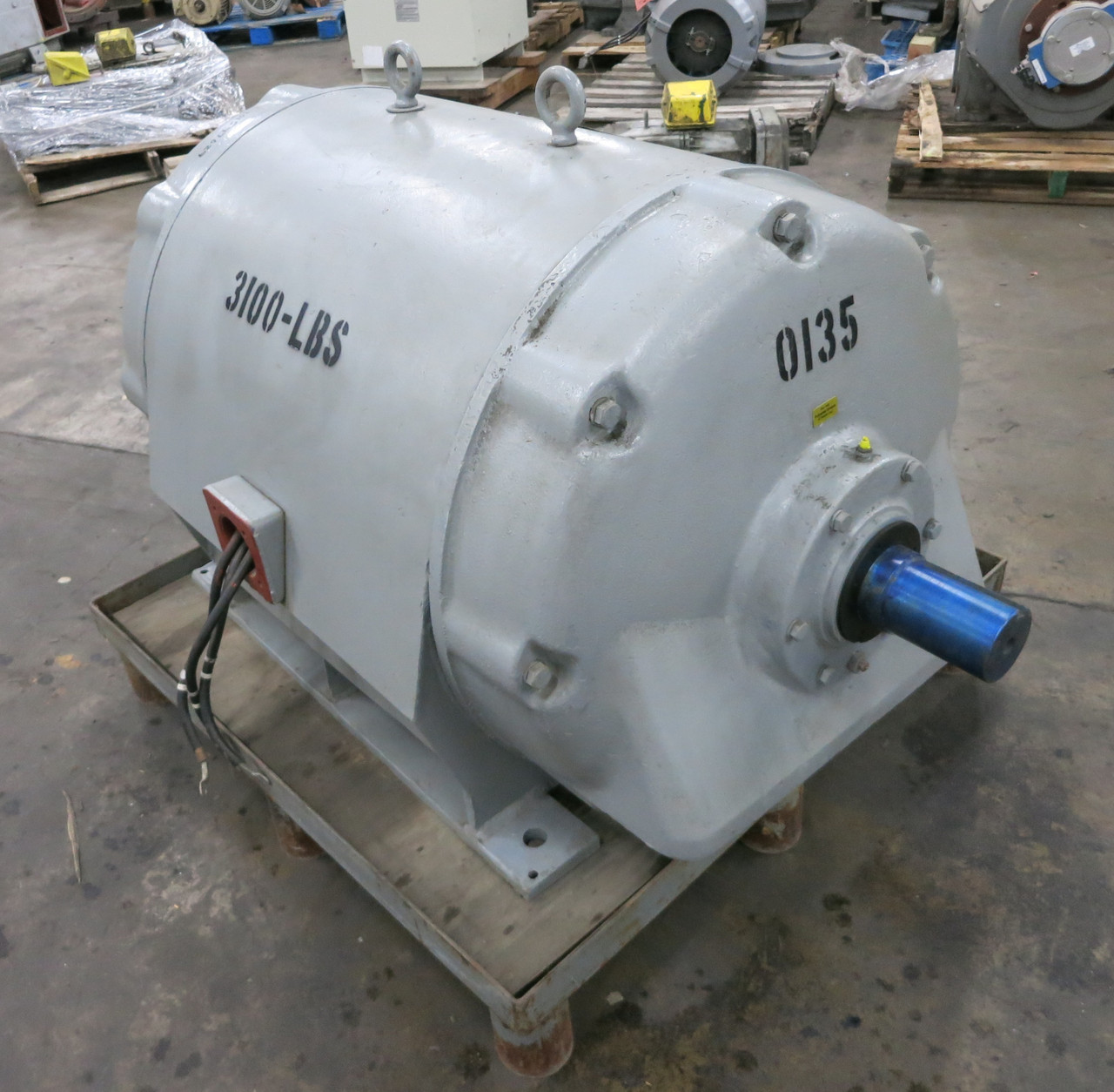 Image of REBUILT Westinghouse 500 HP AC Motor 2300V Life-Line CSP 1777 RPM 586.5-S 1750