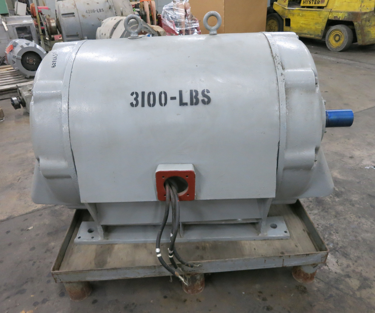 REBUILT Westinghouse 500 HP AC Motor 2300V Life-Line CSP 1777 RPM 586.5-S 1750 (DW6777-1)