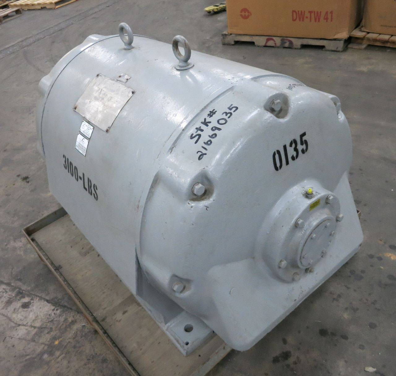 REBUILT Westinghouse 500 HP AC Motor 2300V Life-Line CSP 1777 RPM 586.5-S 1750 (DW6777-1)