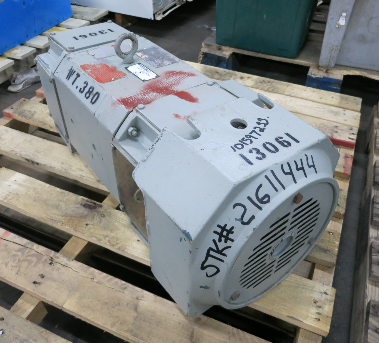 REBUILT Reliance 7.5 HP DC Motor 500V 1750/2300 RPM MC2113ATZ TEFC 13A TR 7.5HP (DW6776-1)