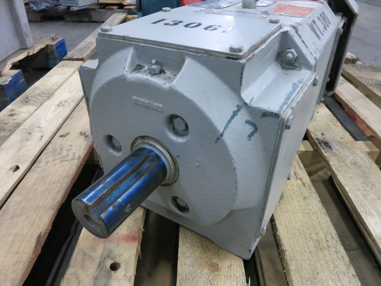 REBUILT Reliance 7.5 HP DC Motor 500V 1750/2300 RPM MC2113ATZ TEFC 13A TR 7.5HP (DW6776-1)