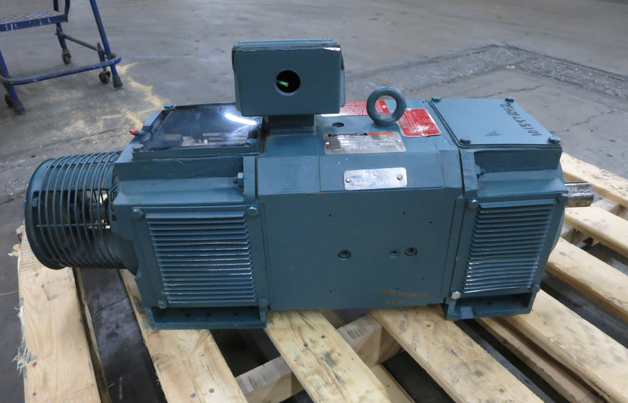 Reliance 10 HP DC Motor 500V 1750/2300 RPM III SC2113ATZ DP 18A Type TR 10HP (DW6774-1)