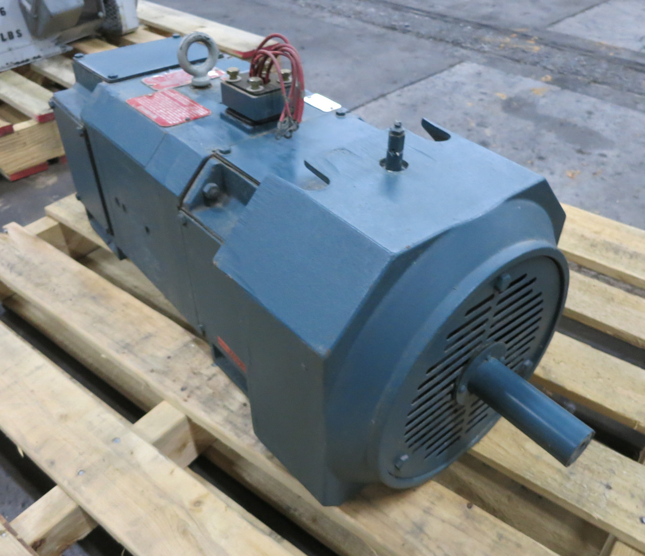 Reliance 5 HP DC Motor SC2113ATZ 500V 1750/2300 RPM TEFC XT 9A 500 VDC TR (DW6786-1)