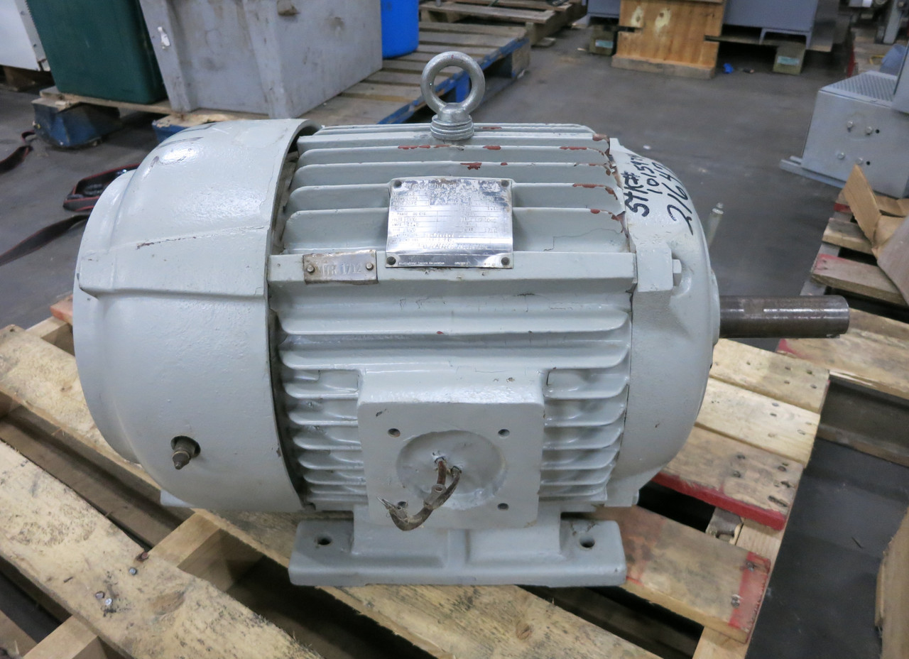 Westinghouse 7.5 HP AC Motor 440V Life-Line 284U ABFC 870 RPM 11.5A LifeLine (DW6787-1)