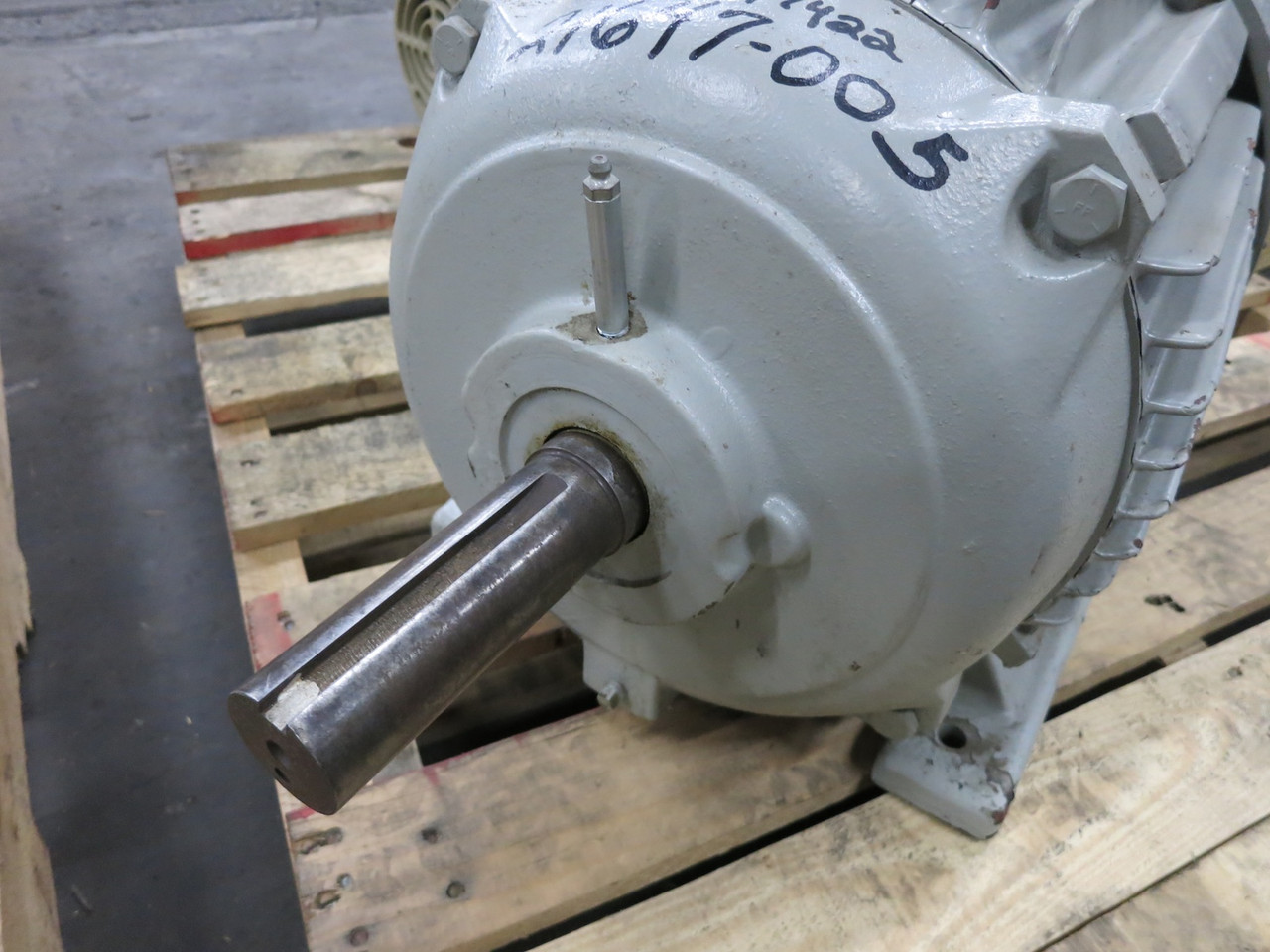 Westinghouse 7.5 HP AC Motor 440V Life-Line 284U ABFC 870 RPM 11.5A LifeLine (DW6787-1)