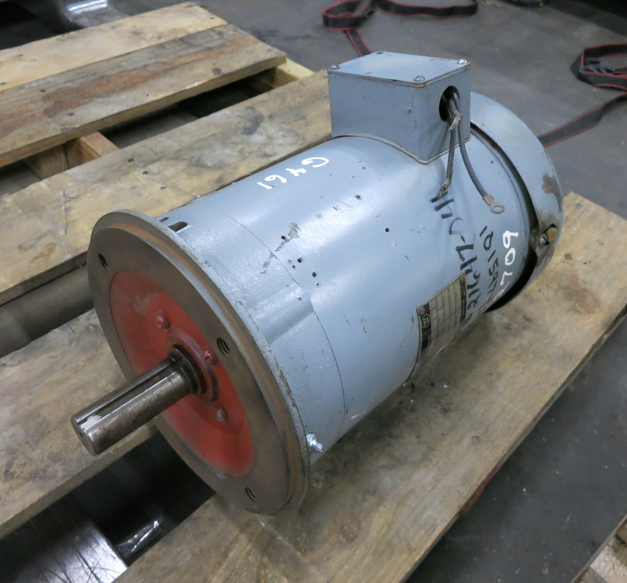 Westinghouse 7.5 HP AC Motor 460V 3450 RPM 11A 460 VAC (DW6789-1)
