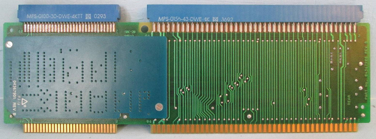 Measurex 05367900 Rev C Extender Calendar W-12V Module PLC 04367900 053679-00 (EBI2738-1)