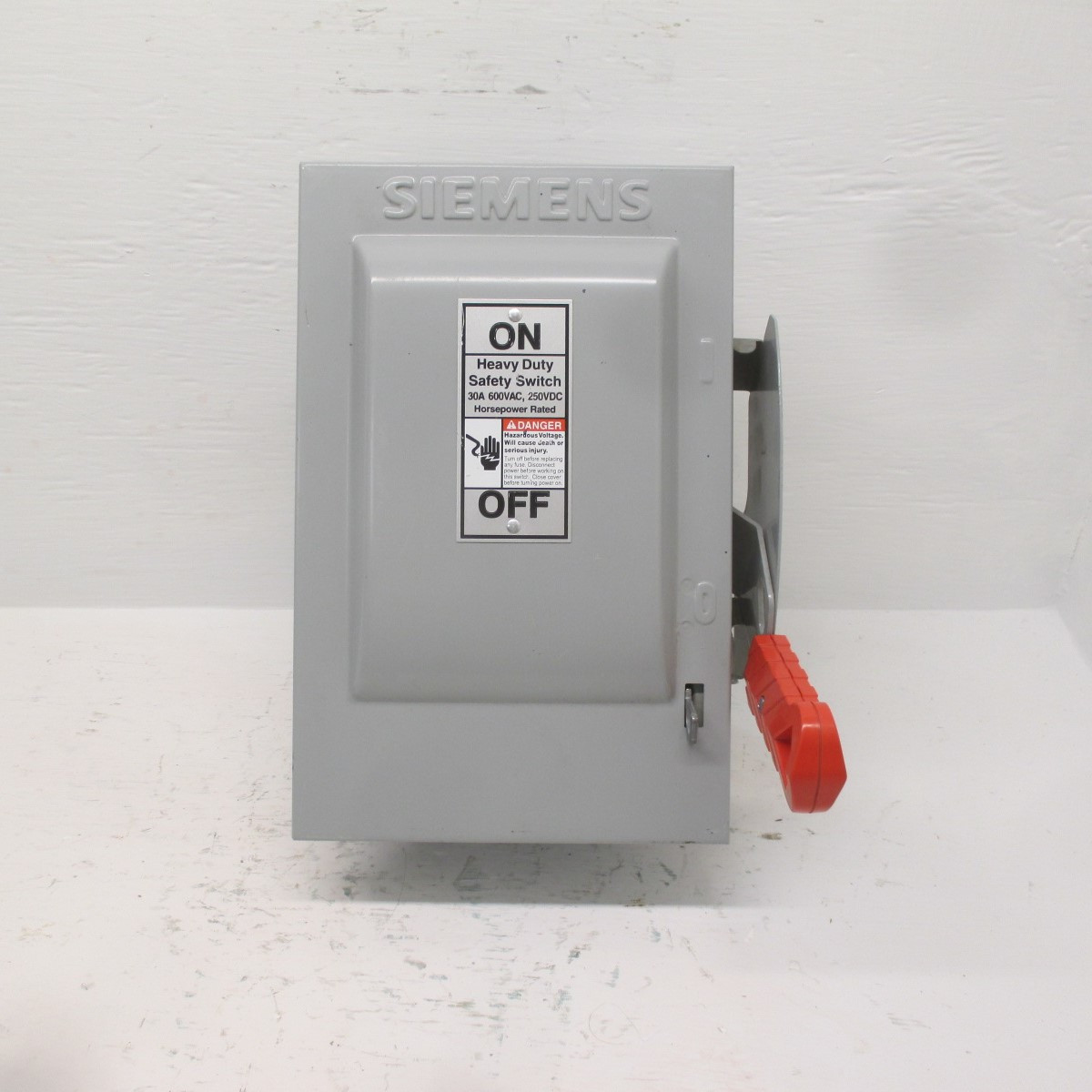 Siemens HNF361 30A 600V Non-Fusible Safety Disconnect Switch 30 Amp HNF-361 (AH0282-3)