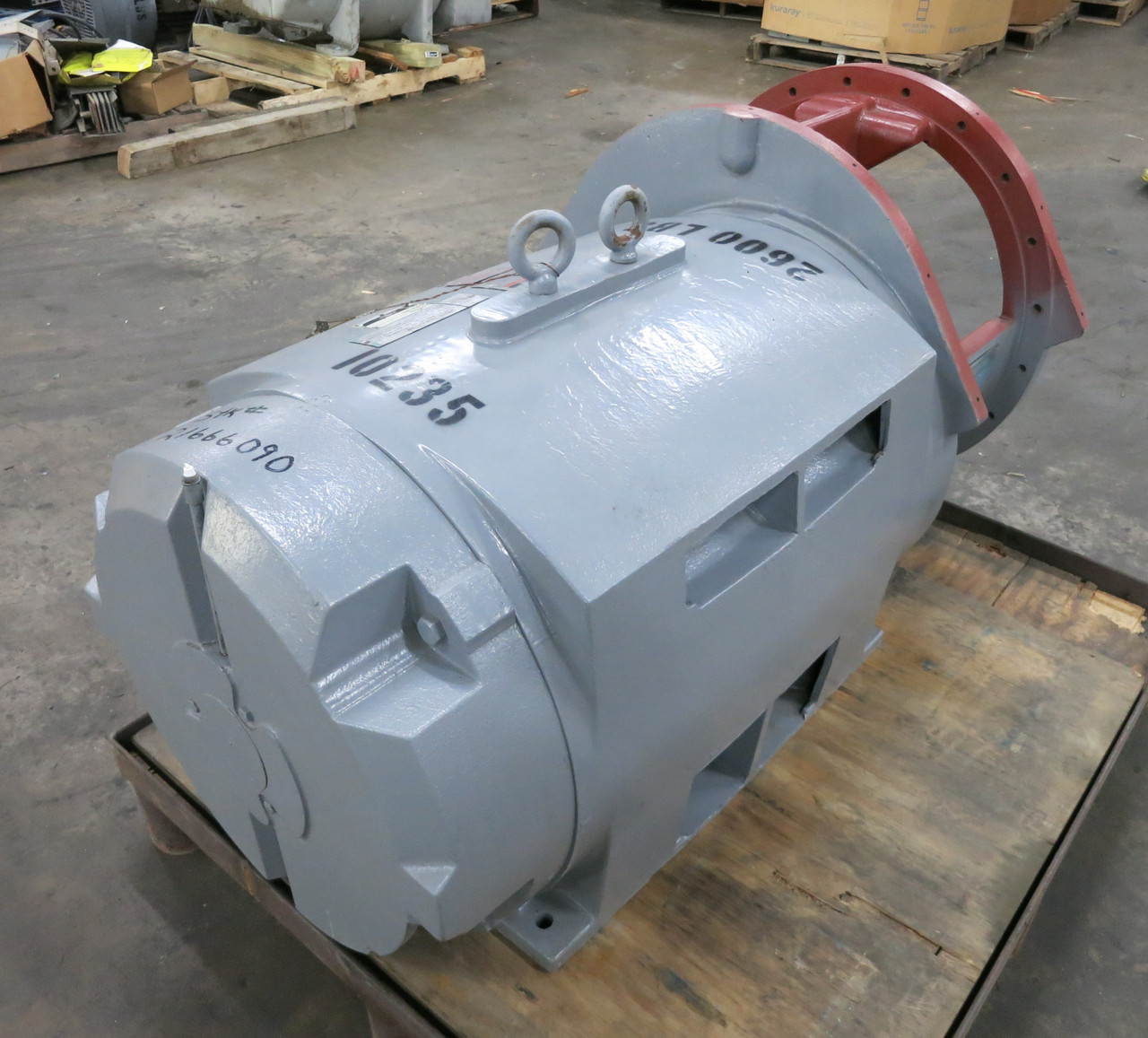 REBUILT Reliance 285 HP 2300V AC Motor Chiller 3600 RPM York YT CodePak 65 FLA (DW6802-1)