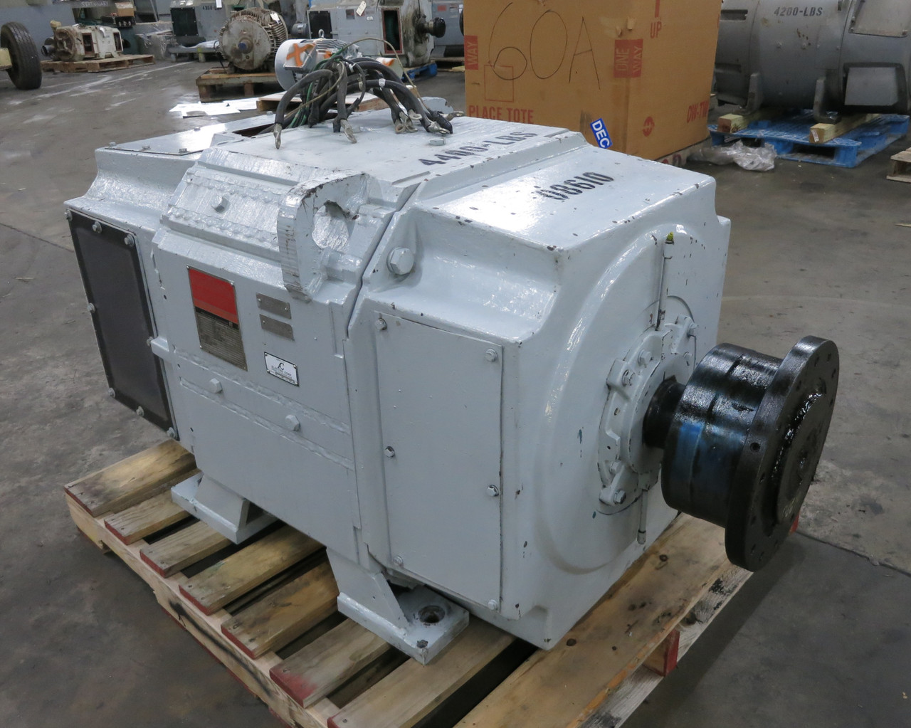 Reliance 300 HP DC Motor B587ATZ 500V 1150/1500 RPM Type TR 476A 500 VDC SPSV (DW6803-1)