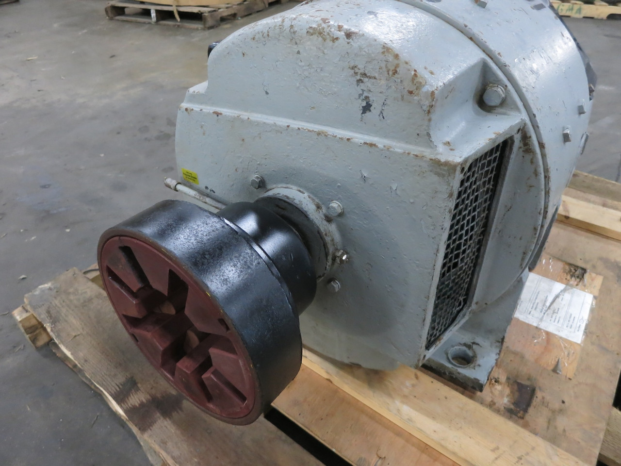 GE 50 HP DC Motor 5CD405E527 500V 1750/2250 RPM SVSP 500 VDC Kinamatic 83A (DW6805-1)