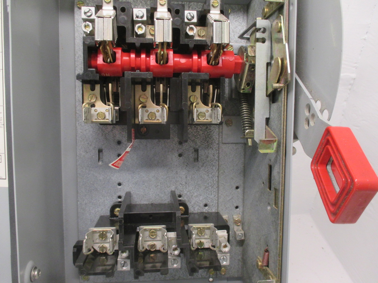 General Electric GE TH3362J Mod 10 60 Amp 600V Heavy Duty Fusible Safety Switch (AH0316-1)