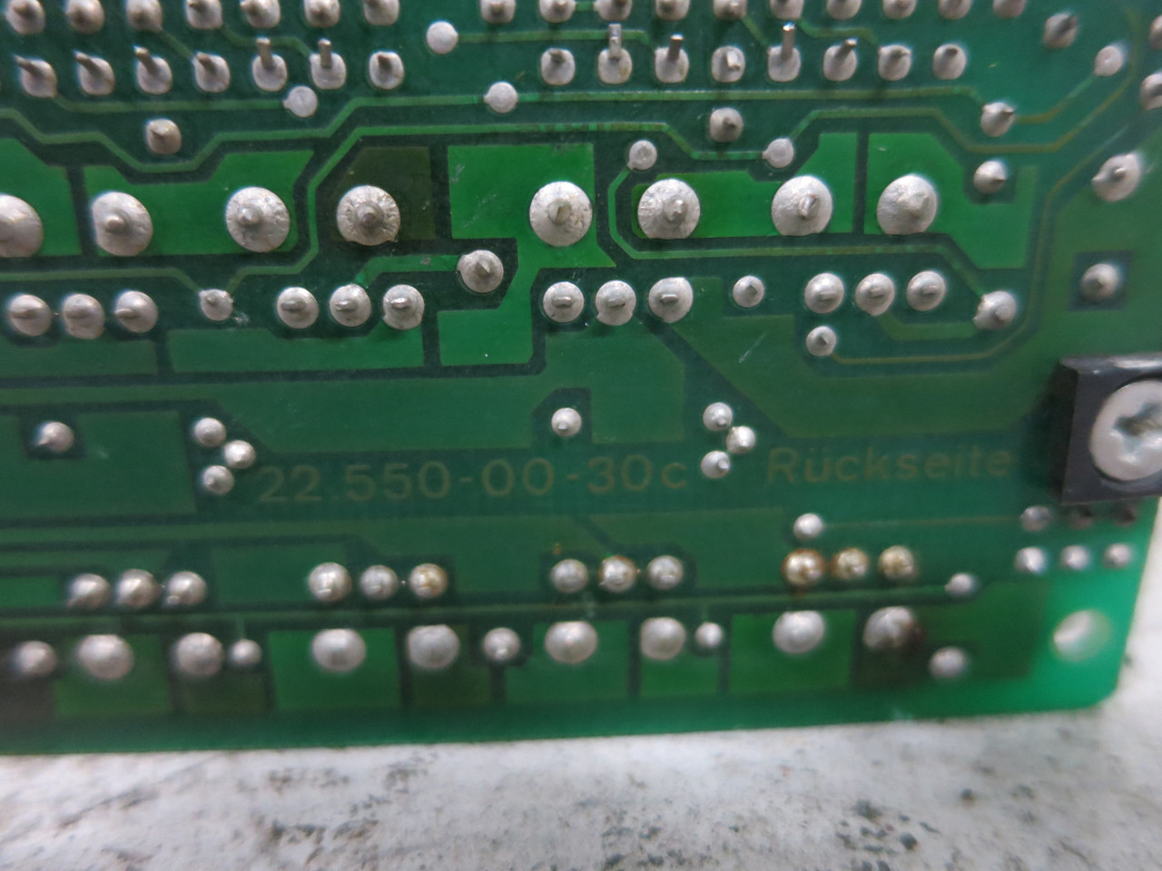 Ruckseite 22.550-00-30c Stepper Drive Control Board Berger Lahr D550.01 Card (DW6815-1)