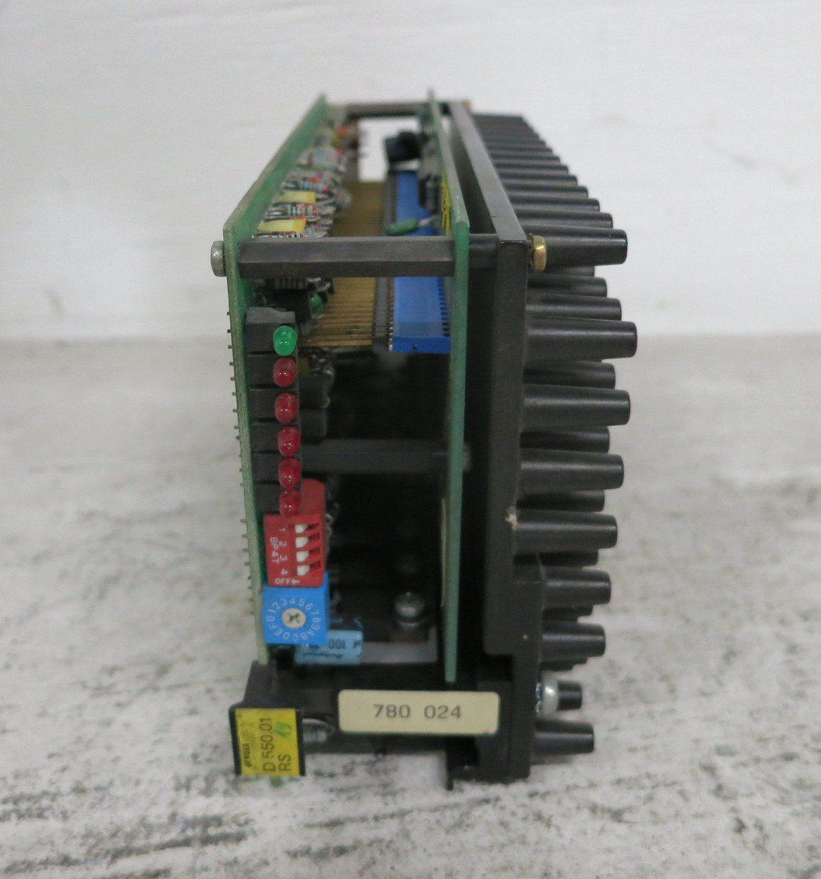 Ruckseite 22.550-00-30c Stepper Drive Control Board Berger Lahr D550.01 Card (DW6815-1)