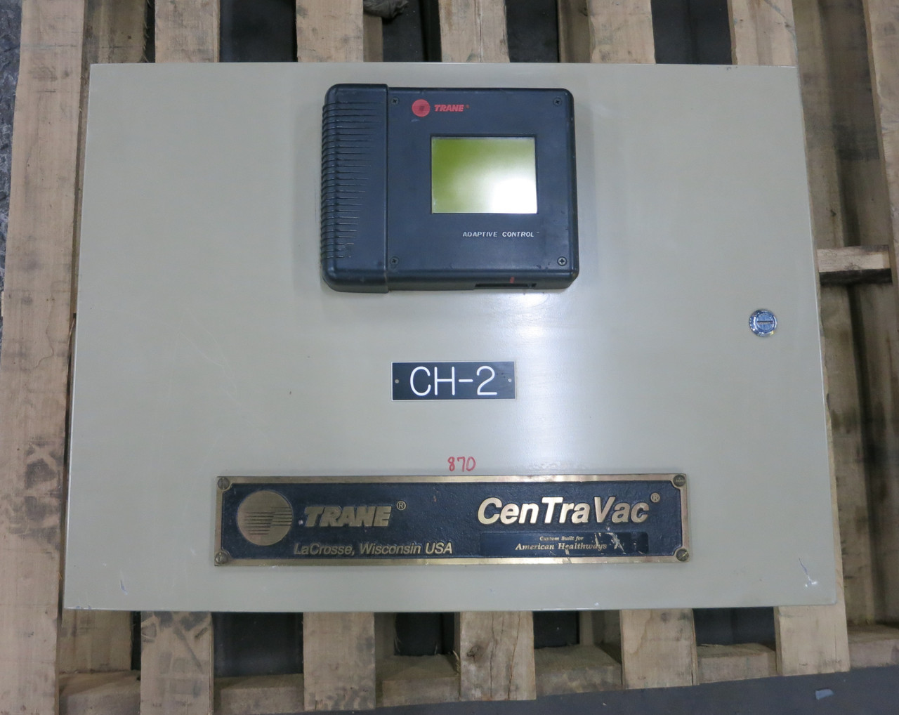 Trane CVHE500 Adaptive Control Panel Centravac Motor Controller Chiller Starter (DW6812-1)