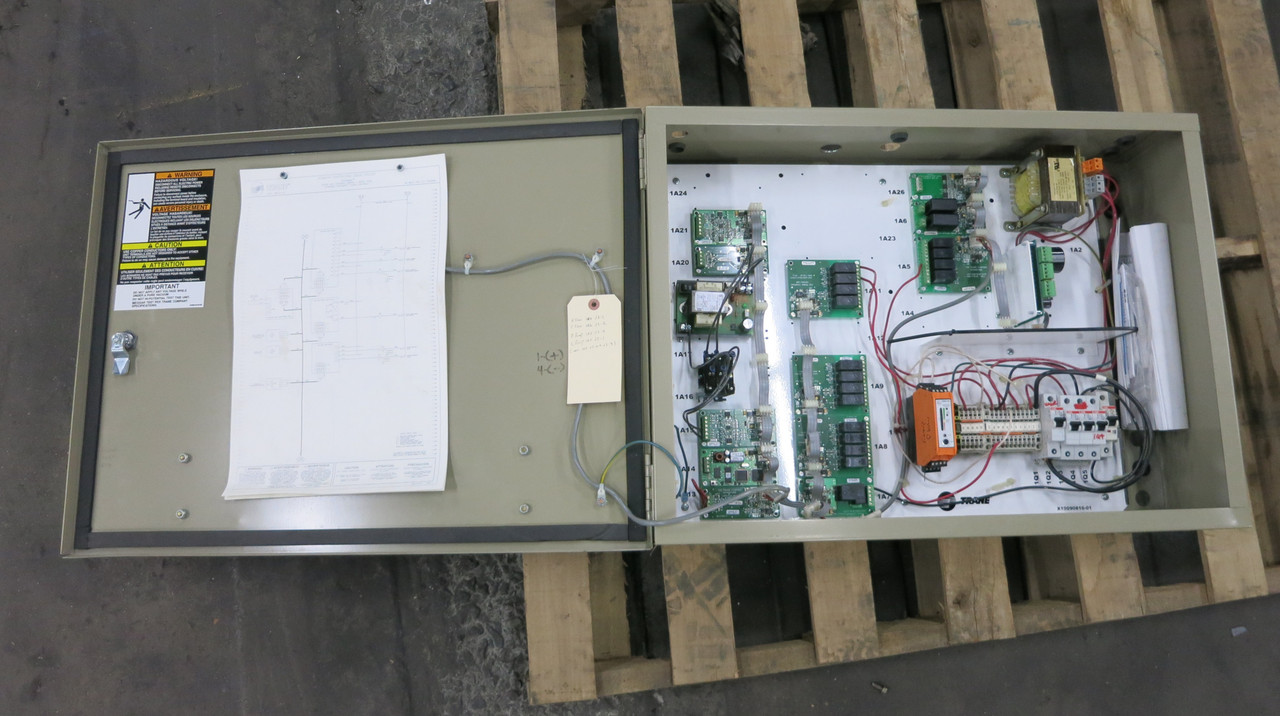 Trane CVHE500 Adaptive Control Panel Centravac Motor Controller Chiller Starter (DW6812-1)