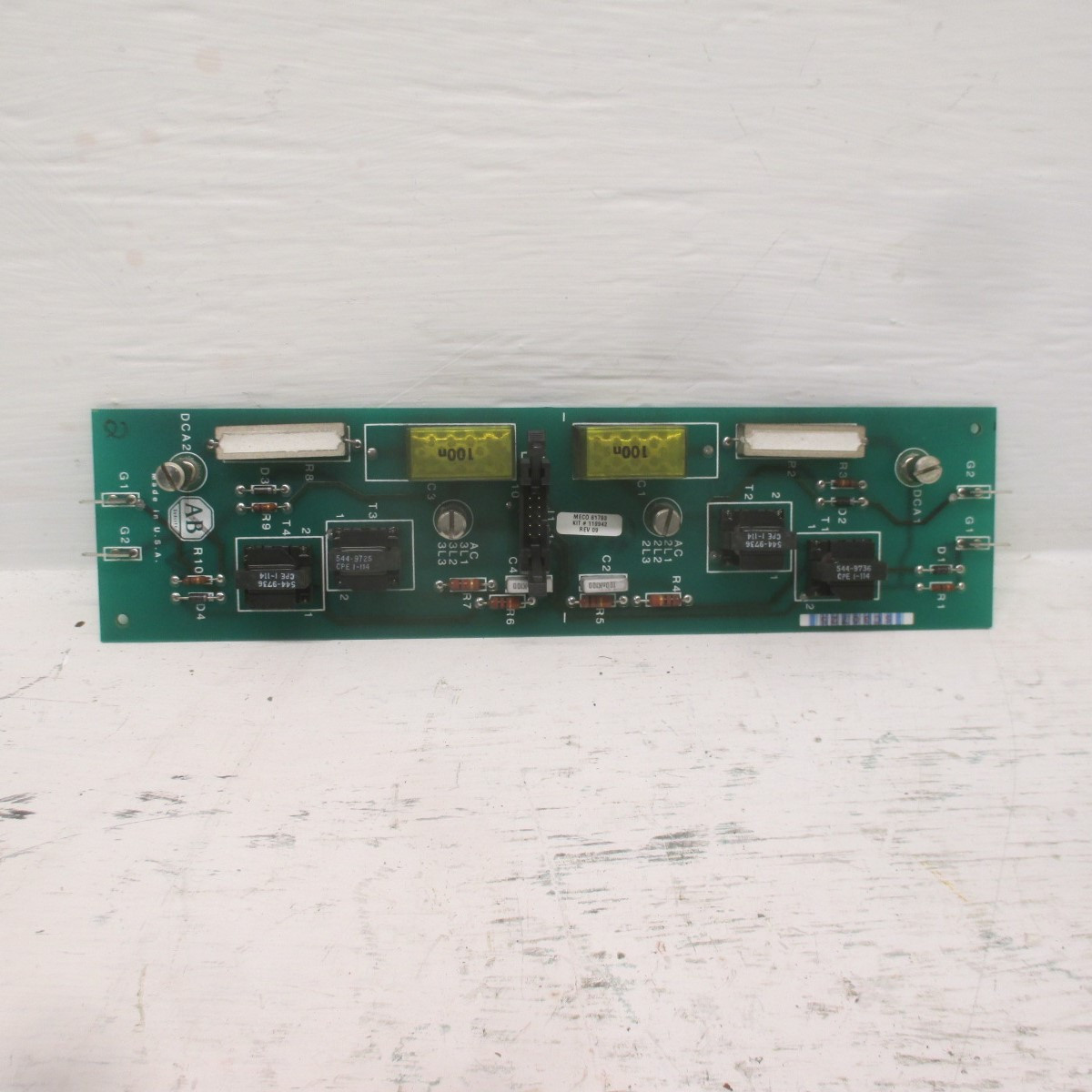 Allen Bradley 105066-02 Rev 09 DC Drive Control Board PCB 10506602 REV09 119942 (AH0331-6)