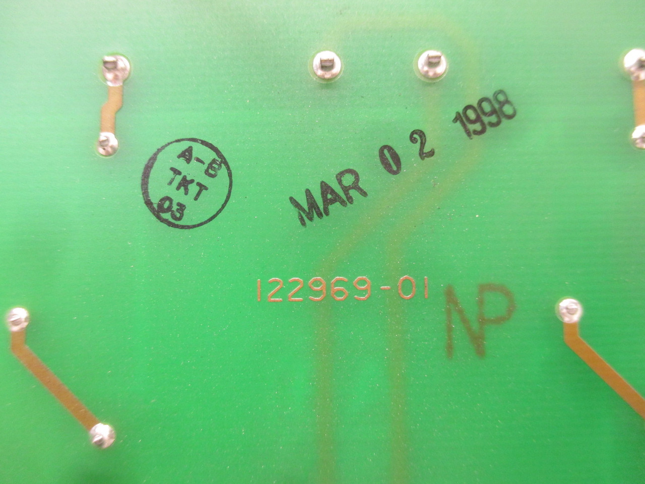 Allen Bradley 122969-01 Rev 02 DC Drive Control Board PCB 11296901 REV02 129420 (AH0330-2)