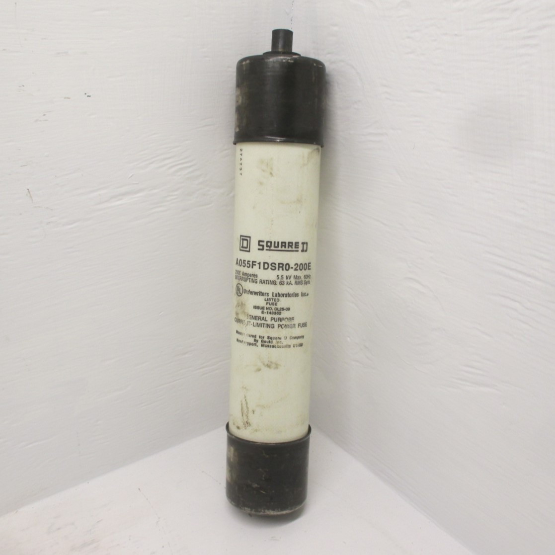 Square D A055F1DSR0-200E Current Limiting Power Fuse 200E Amp 5.5kV 200A Gould (AH0329-3)