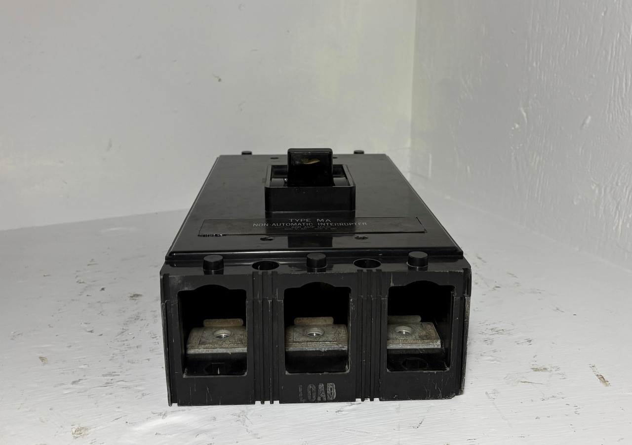 Westinghouse MA3800FN 800A Non-Automatic Interrupter Switch 800 Amp 3P 600V (EM5338-1)