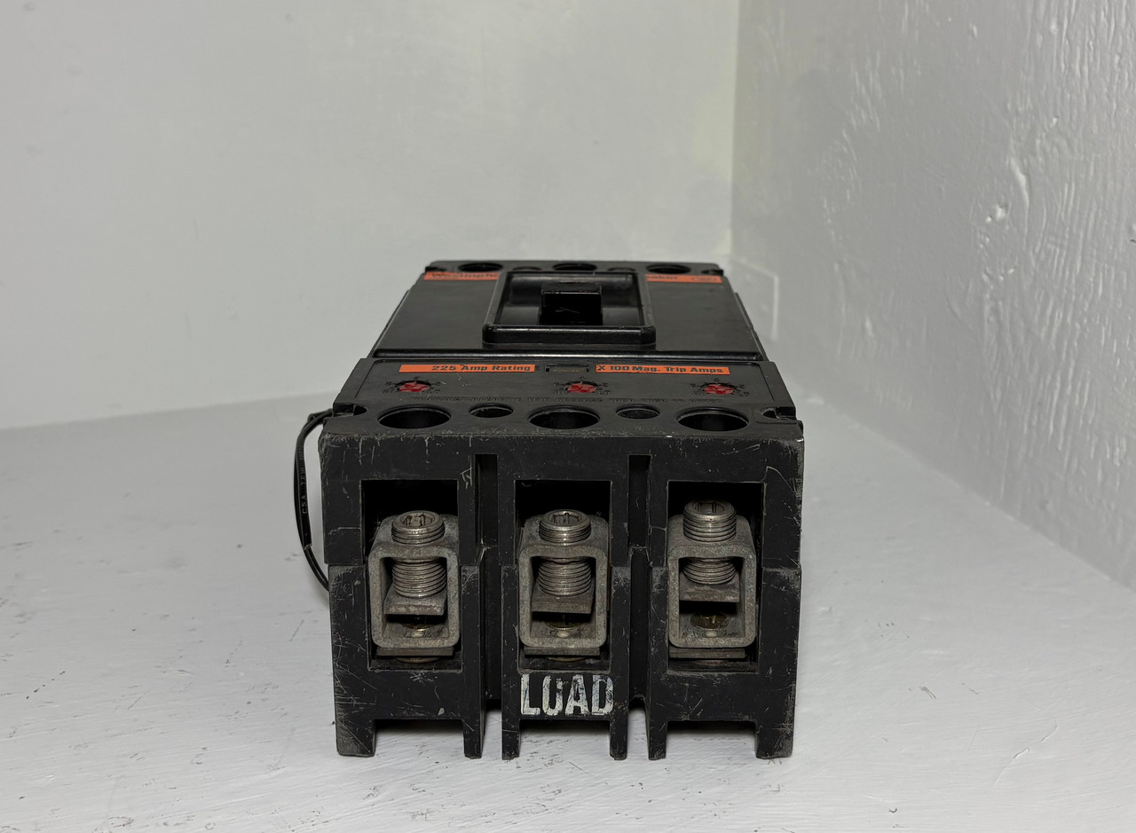 Westinghouse 2602D86G12 225A Mining Circuit Breaker w/ UVR KAM 600V 3P 225 Amp (EM5306-1)