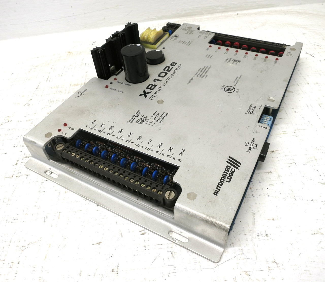 Automated Logic X8102e Point Expander Module X8102 e MX8102 PLC Unit Controller (EBI0449-4)