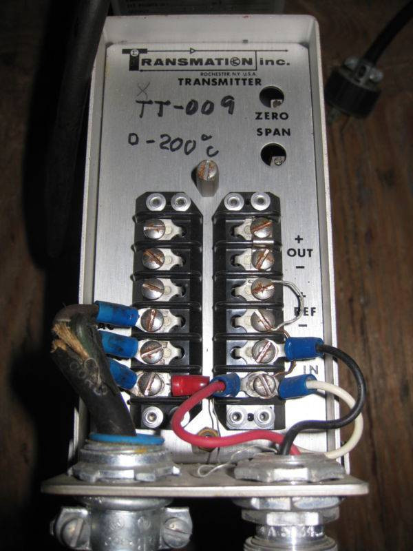 Transmation 752T RTD Transmitter Moore transducer 77-16 Flow Control (EBI4866-10)