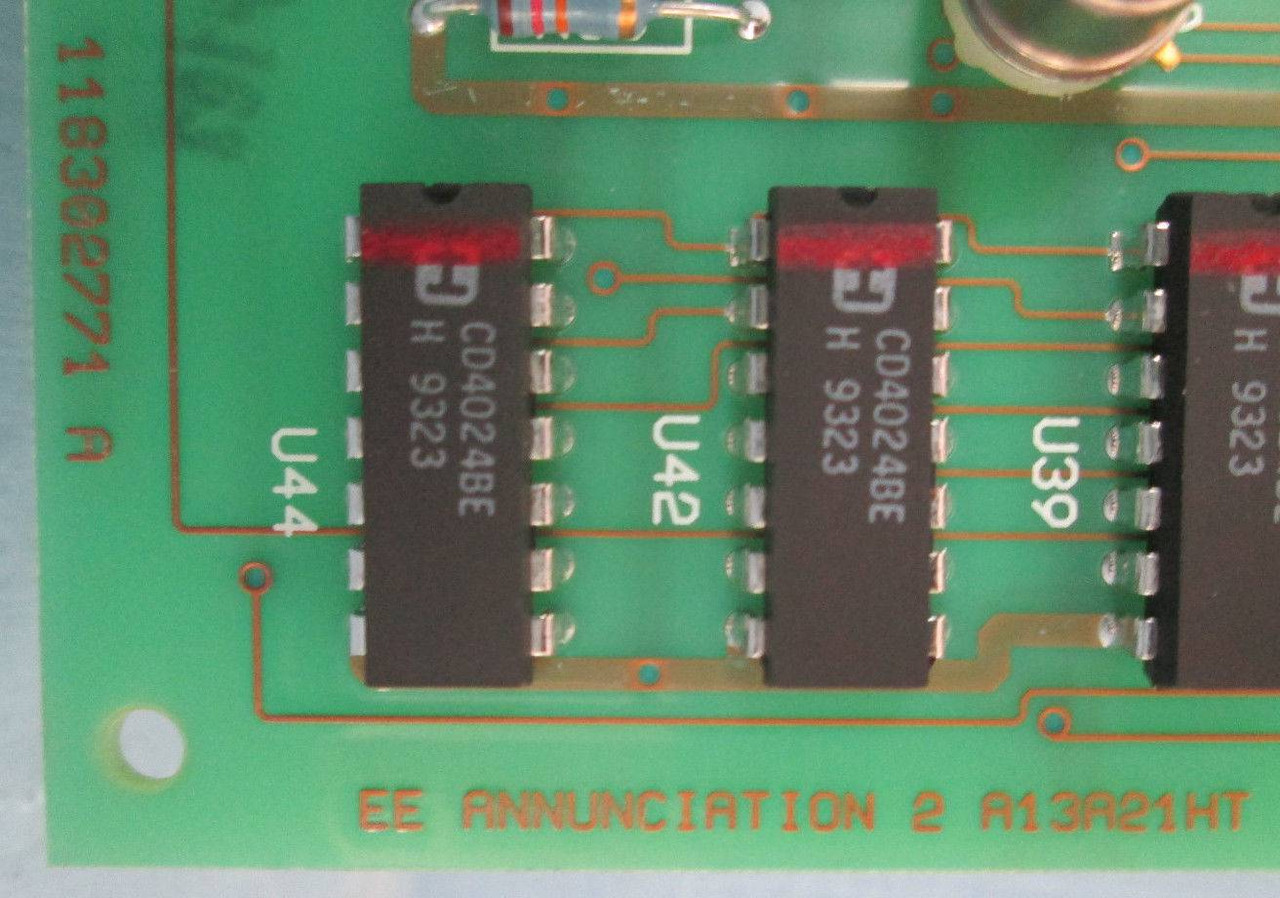 Exide A13A21HT Annunciation 2 PLC 118 302 771 A Module Board 118302771 A13A21 (EBI1278-2)
