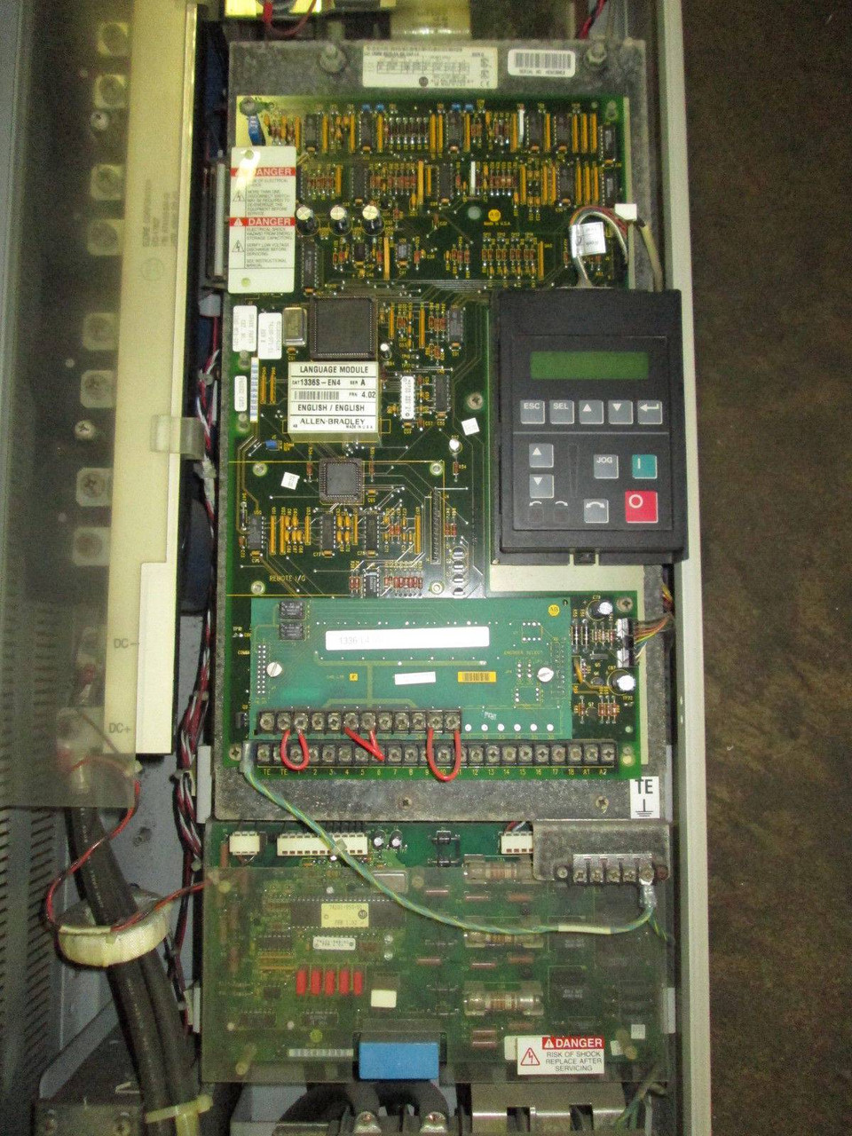 Allen Bradley 1336S-B100-AA-EN-HA2-L4 100 HP 1336 Plus AC VS drive 1336SB100 480 (EBI0195-2)