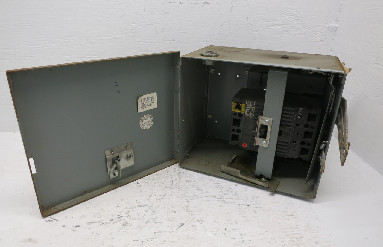 GE AC133ED4G 30A 480V Breaker Bus Plug Armor-Clad Busway Switch 3PH 3W 30 Amp (DW6824-40)