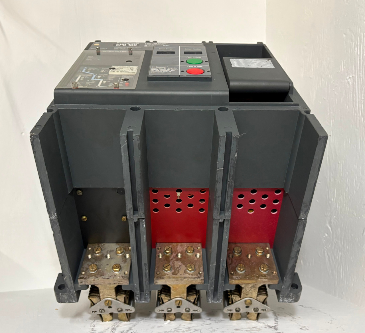 Westinghouse SPB 100 1600A LSIG Pow-R Breaker w/ 1600 Amp Plug SPB100 3P Ground (EM5348-1)