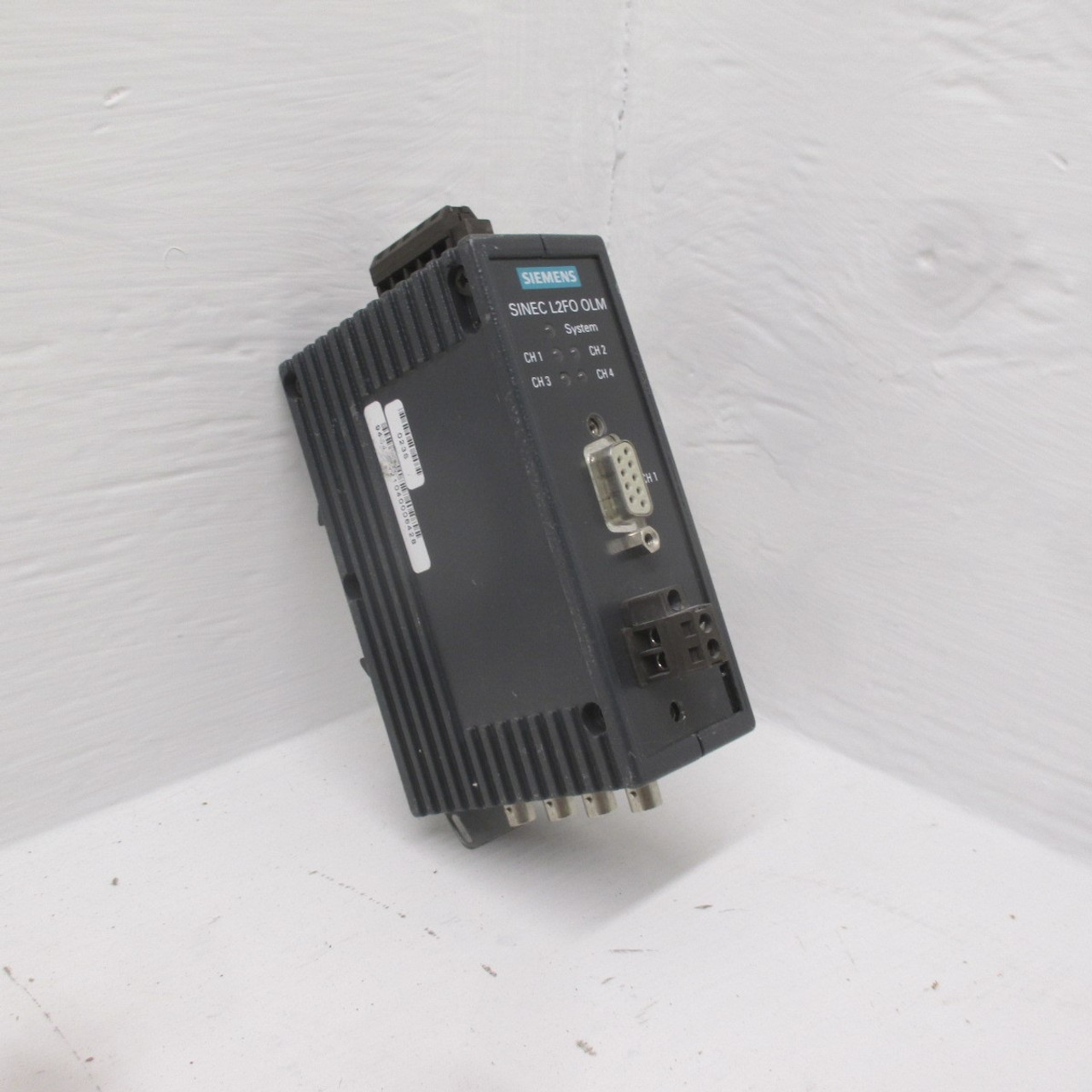 Siemens 6GK1143-0AA01 Sinec L2F0 OLM/P4 Optical Link Module 4-Channel Profibus (AH0340-1)