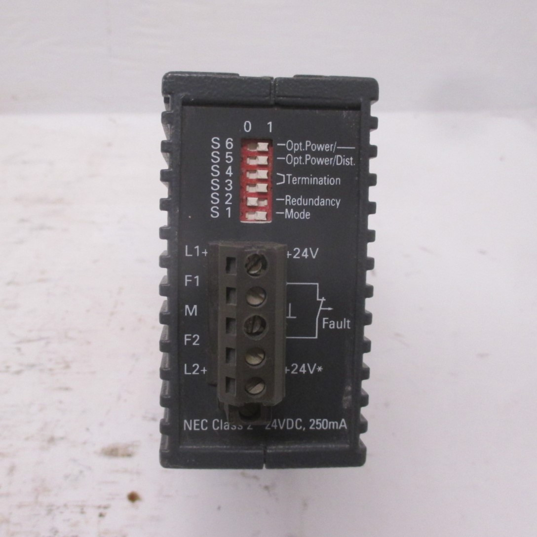 Siemens 6GK1502-4AA10 Sinec L2FO OLM/P4 Optical Link Module 4-Channel Profibus (AH0340-1)