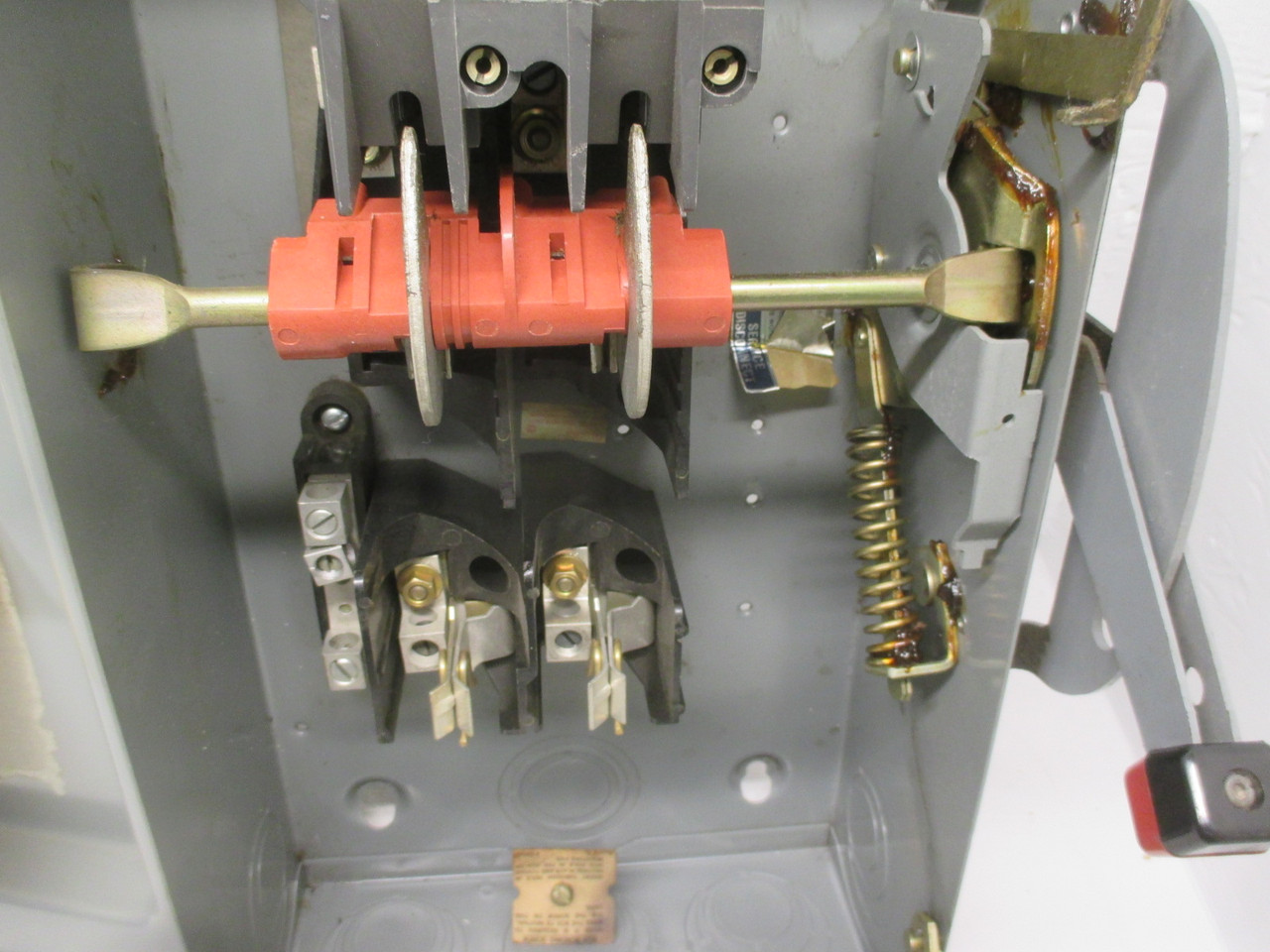 NEW Square D H-223 N Series D2 100 Amp 240V Fusible Safety Switch 2P New No Box (AH0341-4)