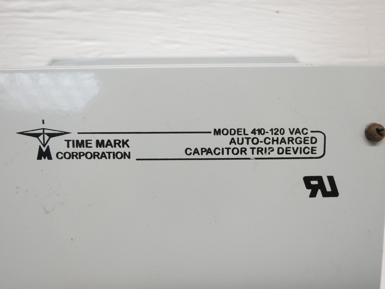 Time Mark 410-120 VAC Auto-Charged Capacitor Trip Device 410-120VAC (DW6837-1)