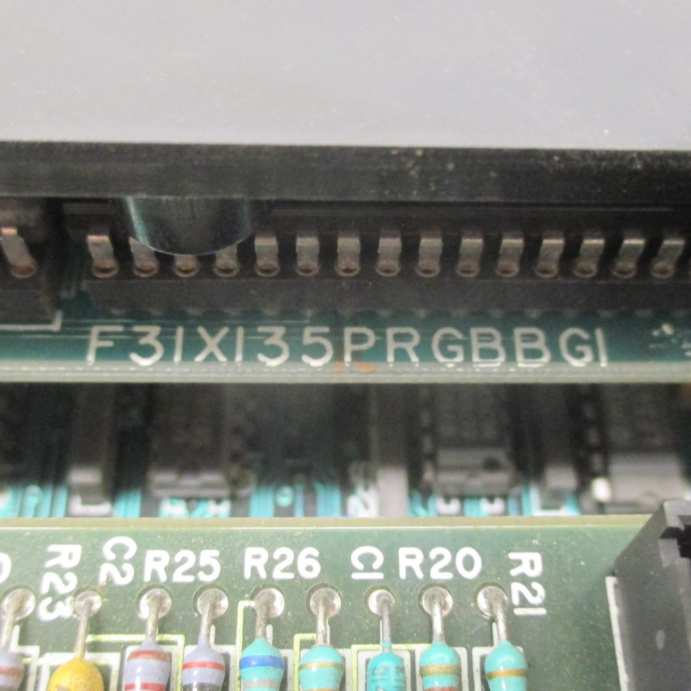 GE F31X300CCHALG2 Control Card w/ Process Interface & Programmer Card PLC Board (AH0361-1)